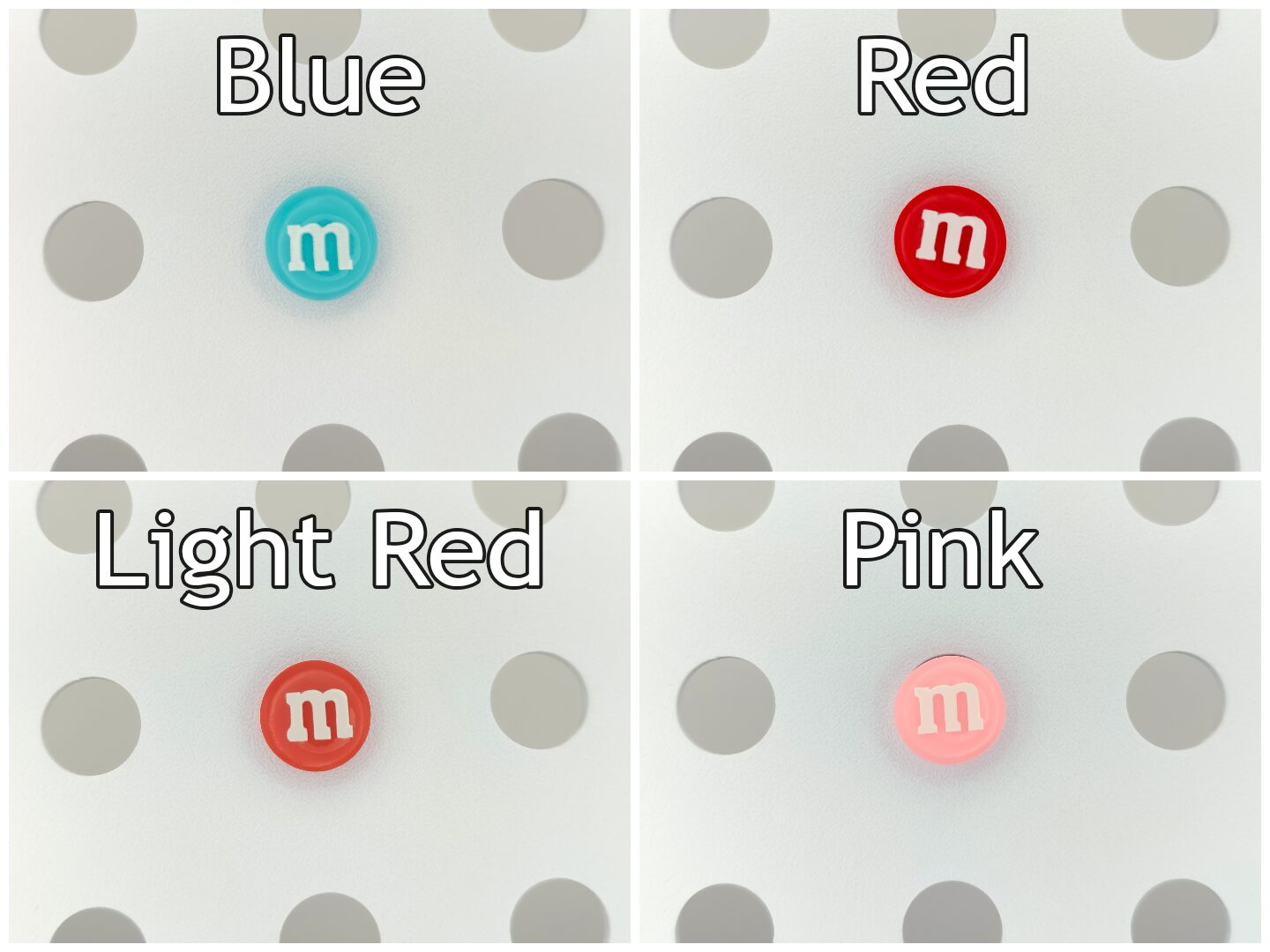 M&M Candy Clog Charms
