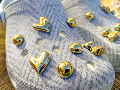 Bears & Hearts Clog Charms 14pc Set