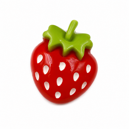 Sweet Strawberry Clog Charms