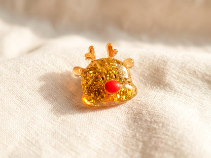 Christmas Glitter Clog Charms