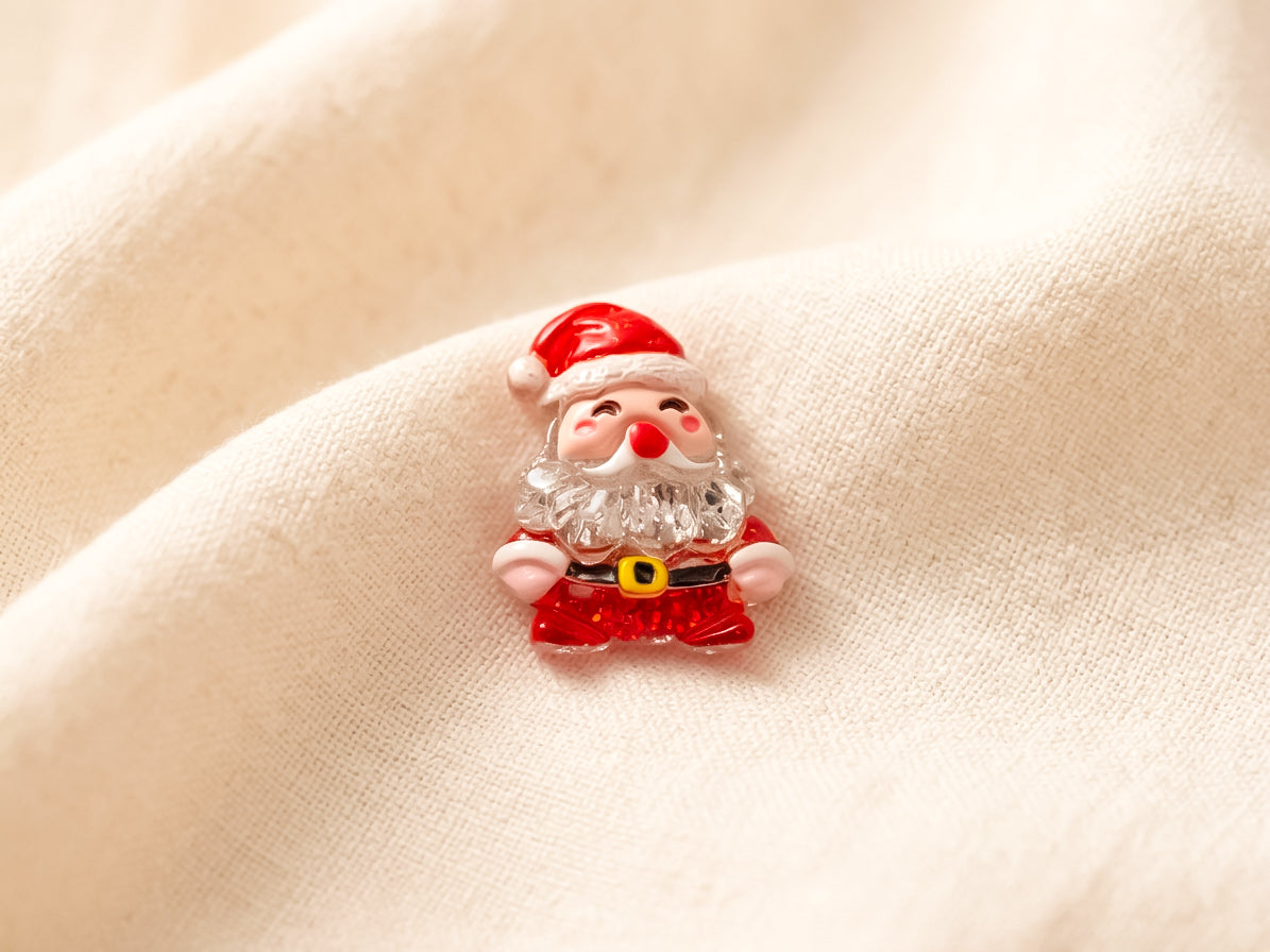 Christmas Glitter Clog Charms