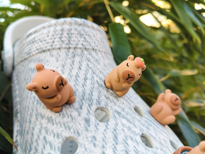 Capybara Clog Charms 5pc Set