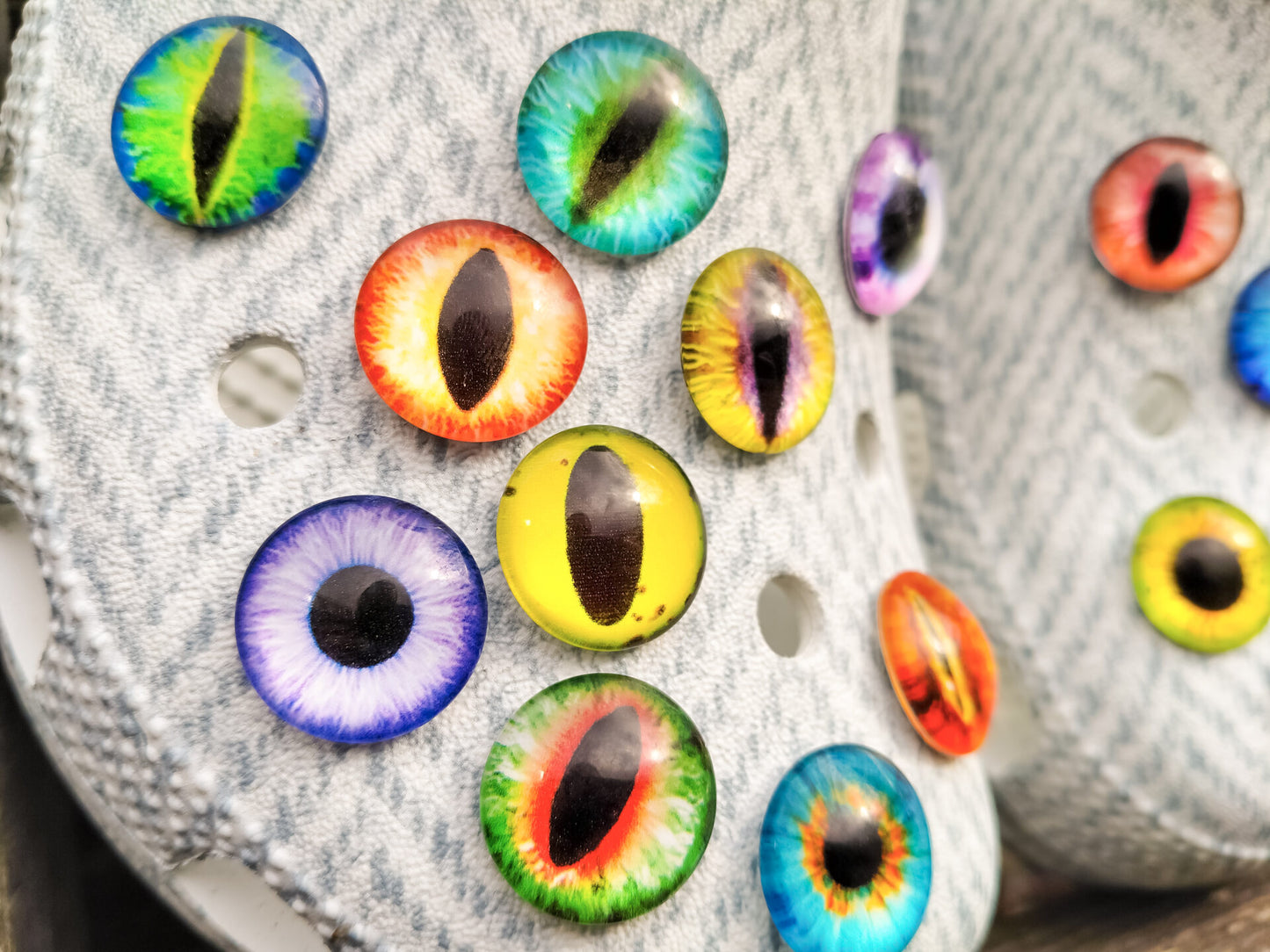 Fantasy Eye Clog Charms