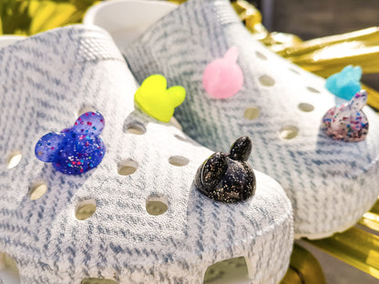 Mouse Ear Clog Charms