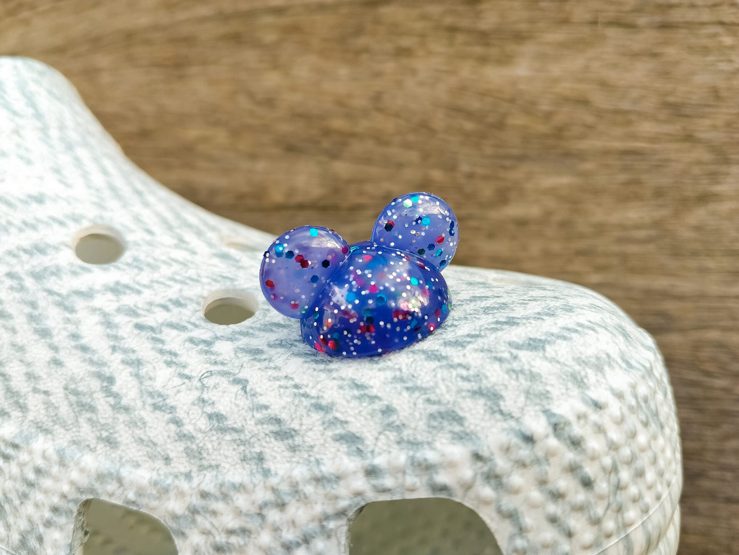 Mouse Ear Clog Charms