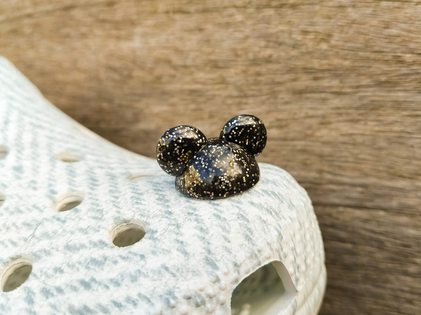 Mouse Ear Clog Charms