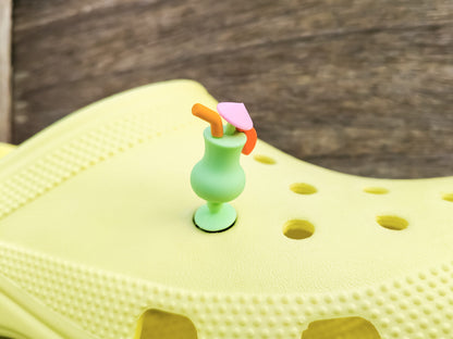 Beach Cocktail Clog Charms