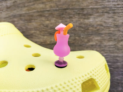 Beach Cocktail Clog Charms