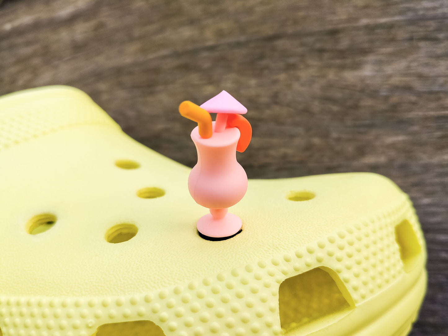 Beach Cocktail Clog Charms