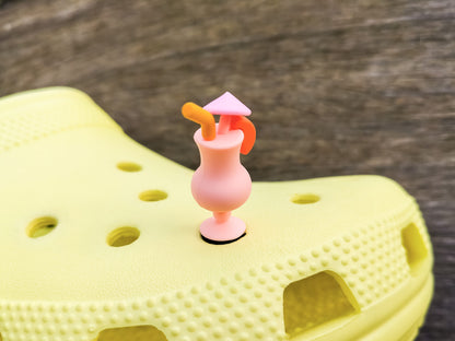 Beach Cocktail Clog Charms