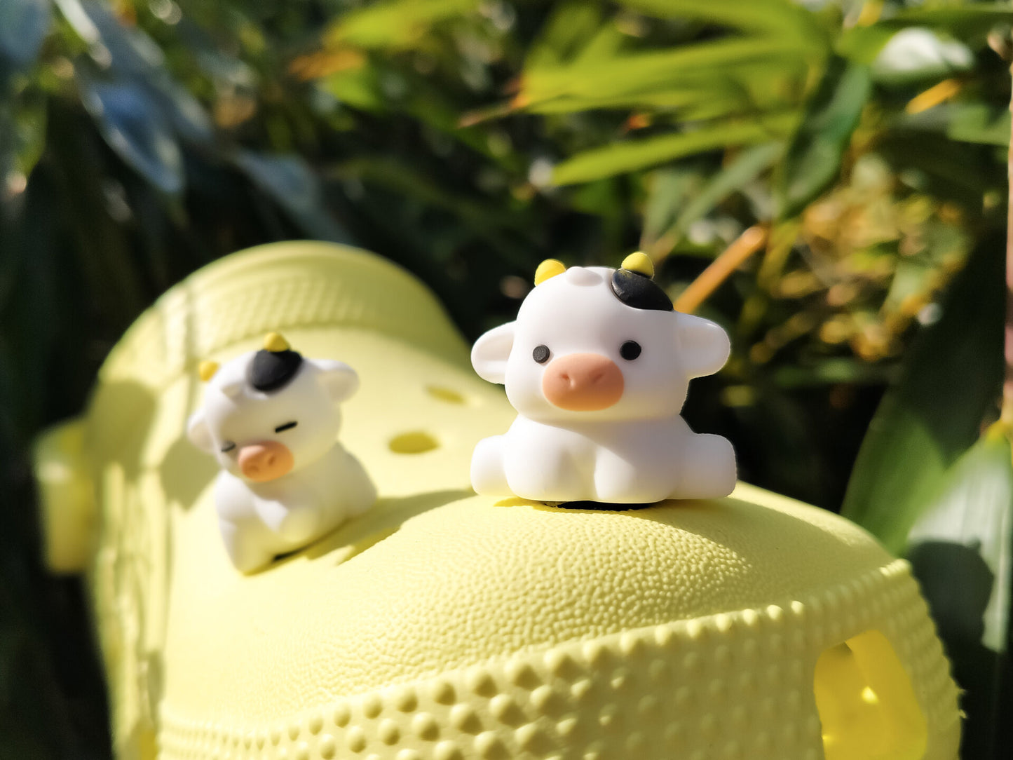 Cute Cow Clog Charms