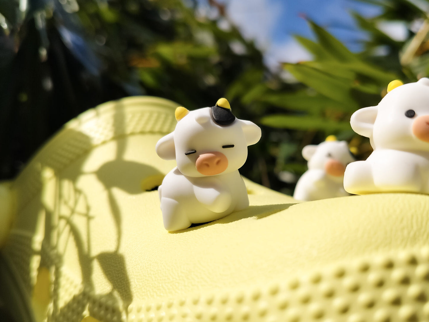 Cute Cow Clog Charms
