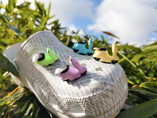 Scooter Clog Charms