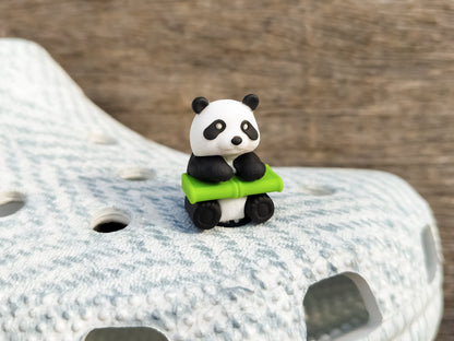 Panda Party Clog Charms