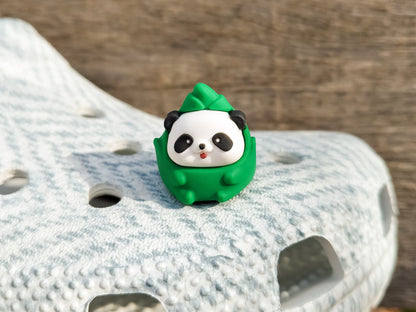 Panda Party Clog Charms