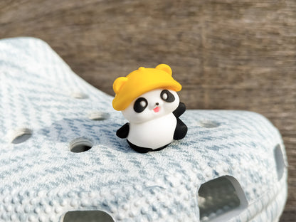 Panda Party Clog Charms