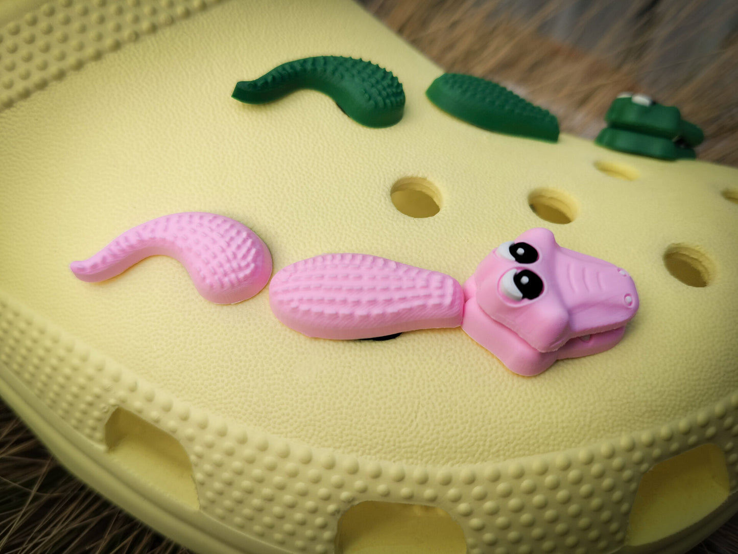 Crocodile 3D Clog Charms