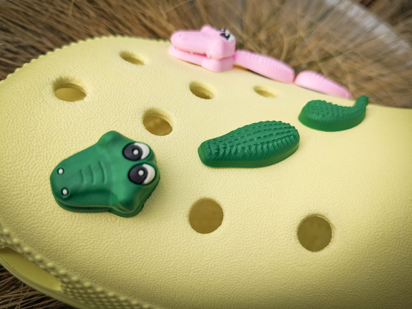 Crocodile 3D Clog Charms