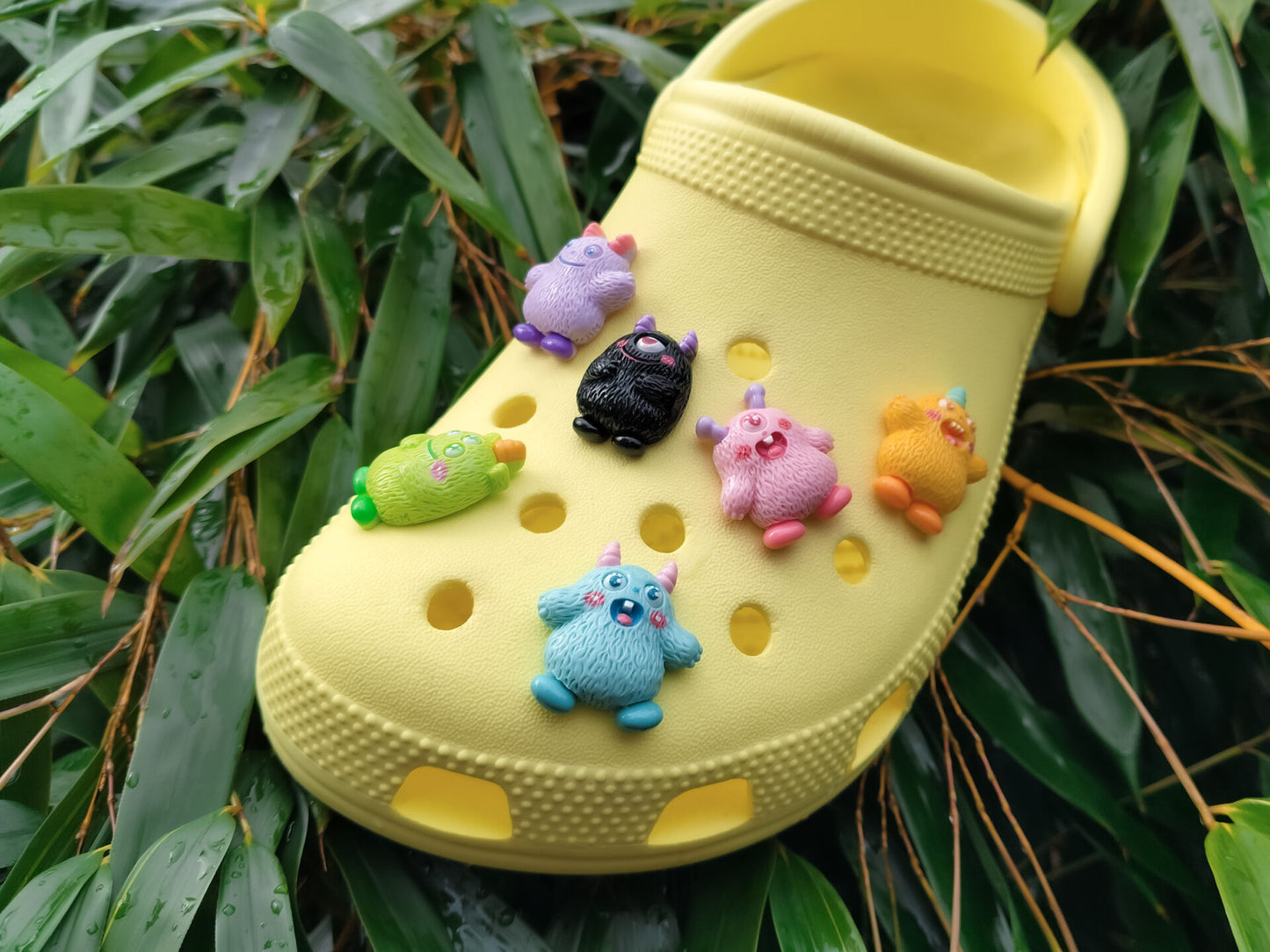 Little Monster Clog Charms