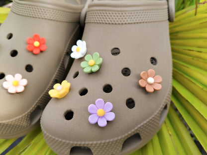 Daisy Flowers Clog Charms