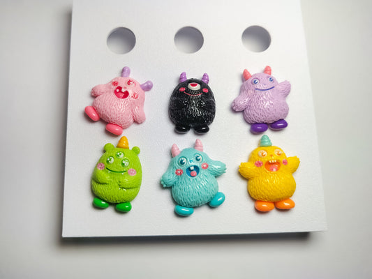 Little Monster Clog Charms