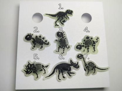 Dinosaur Skeleton Clog Charms