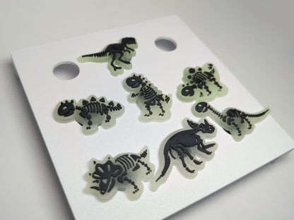 Dinosaur Skeleton Clog Charms