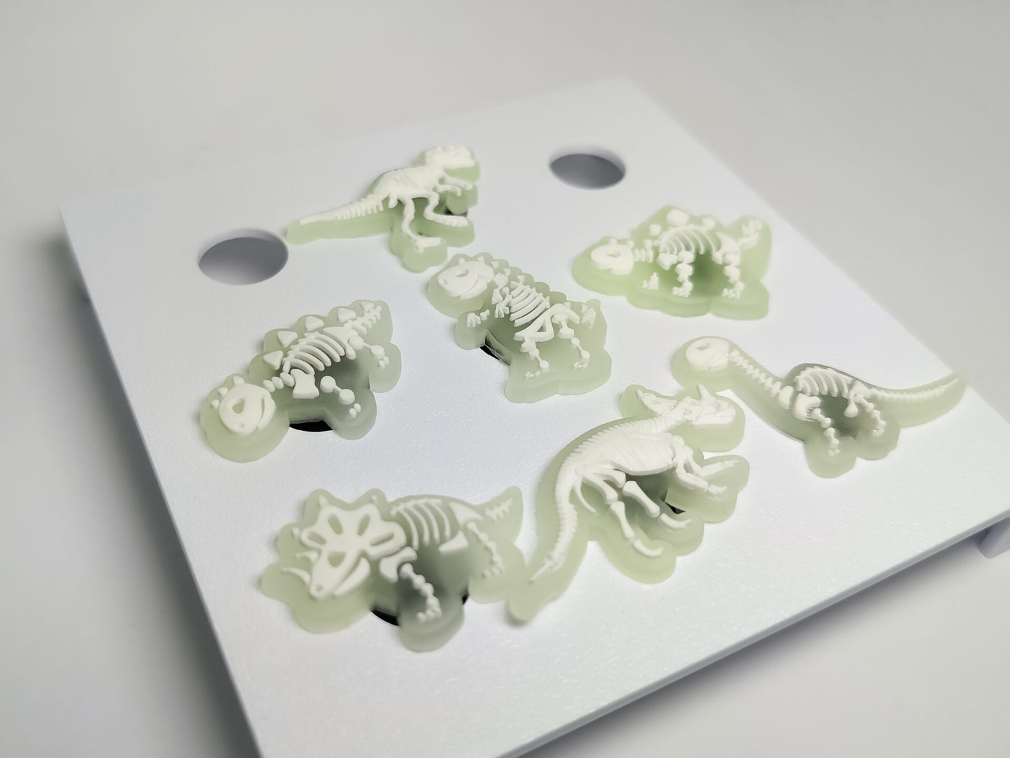 Dinosaur Skeleton Clog Charms