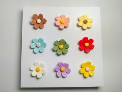 Daisy Flowers Clog Charms