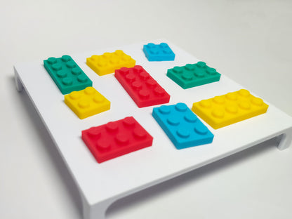 Building Brick Clog Charms