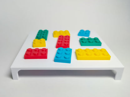 Building Brick Clog Charms