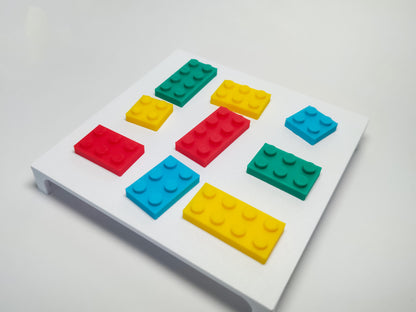 Building Brick Clog Charms