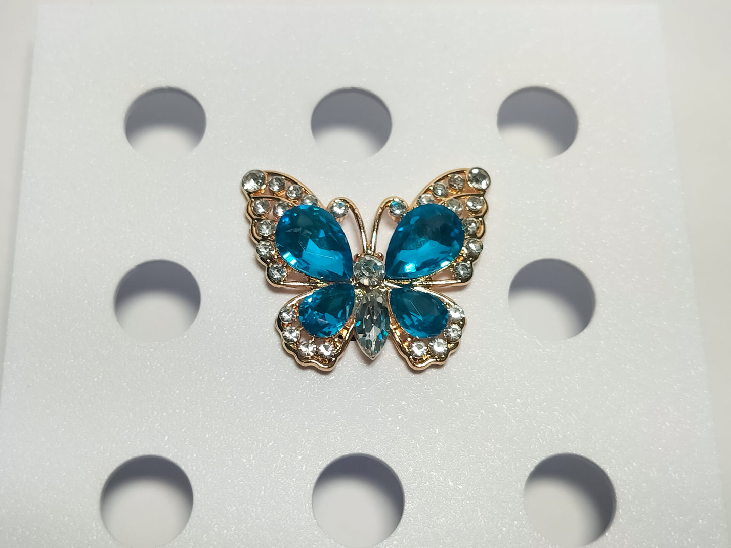 Rhinestone Bug Clog Charms