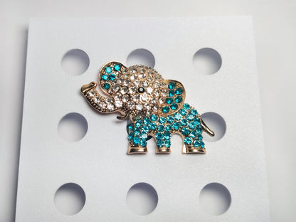 Cute Elephant & Bear Clog Charms