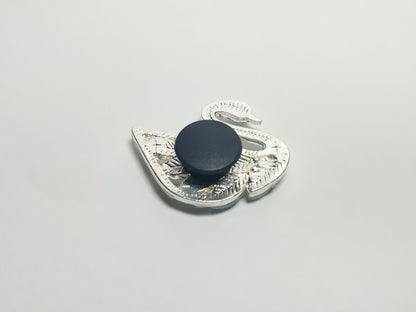 Crystal Bird Clog Charms