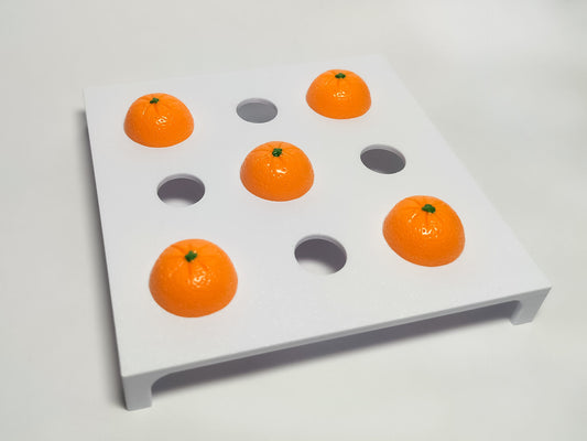 Mini Orange Clog Charms