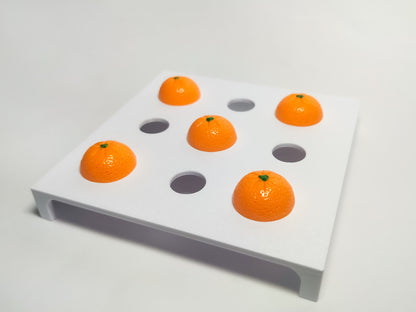 Mini Orange Clog Charms