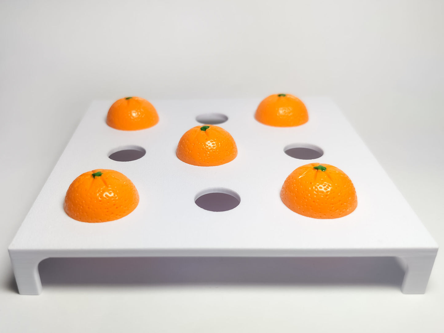 Mini Orange Clog Charms
