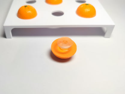 Mini Orange Clog Charms