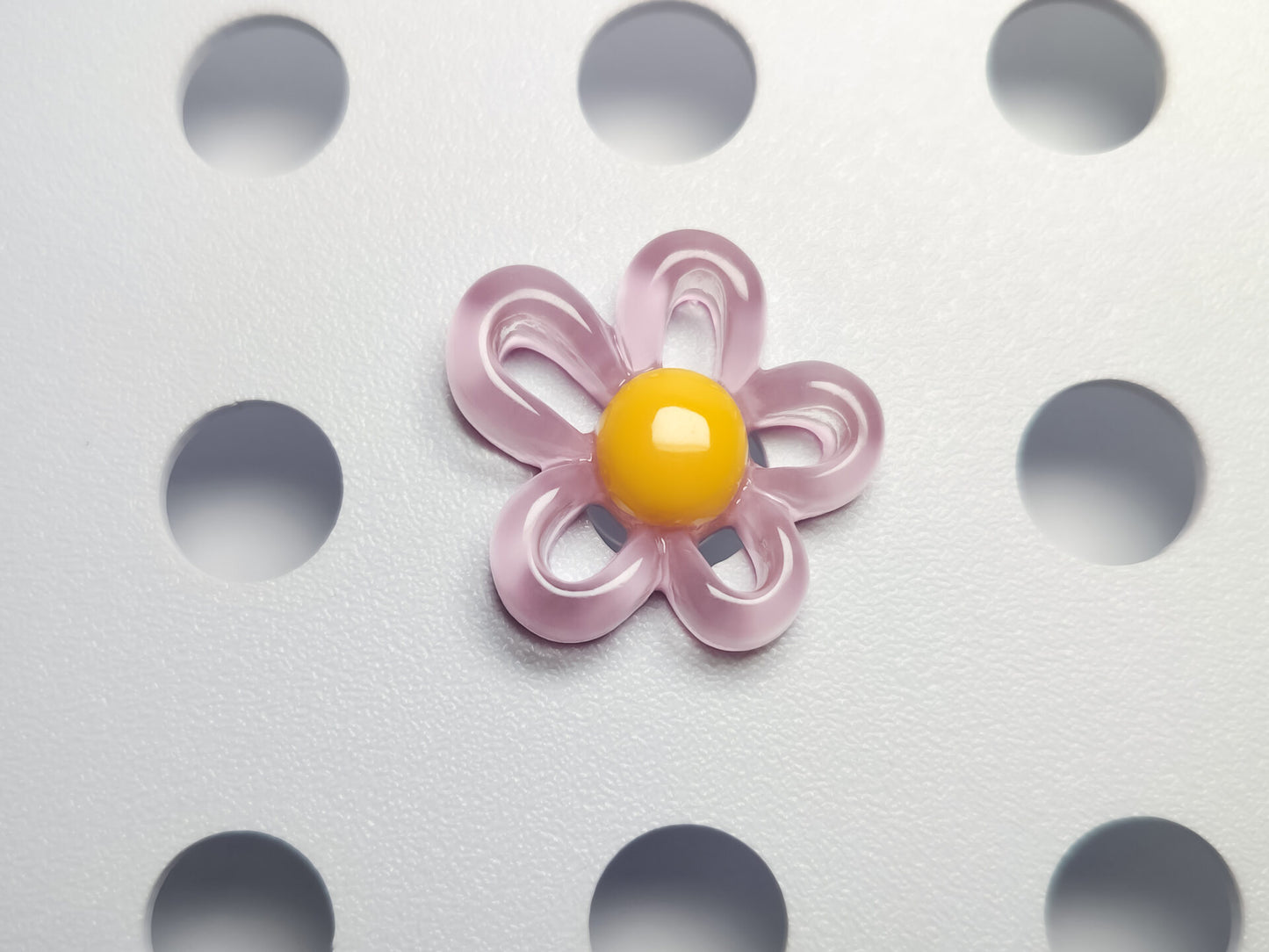 Flower Power Clog Charms