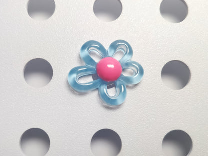 Flower Power Clog Charms