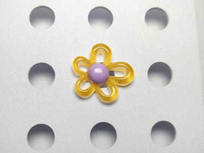 Flower Power Clog Charms