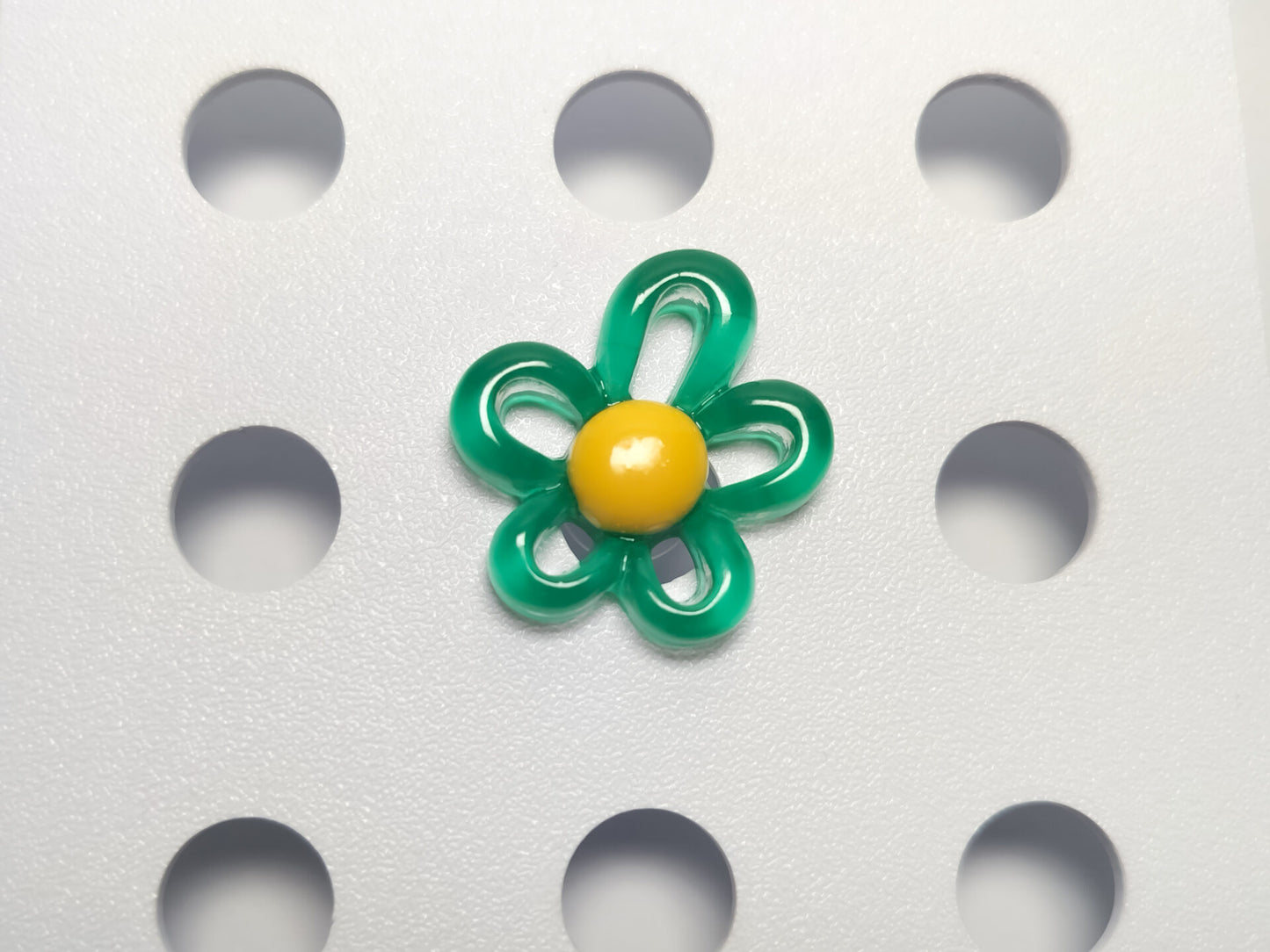 Flower Power Clog Charms