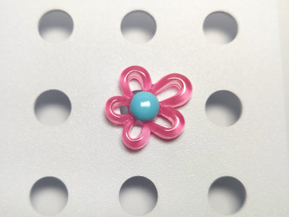 Flower Power Clog Charms