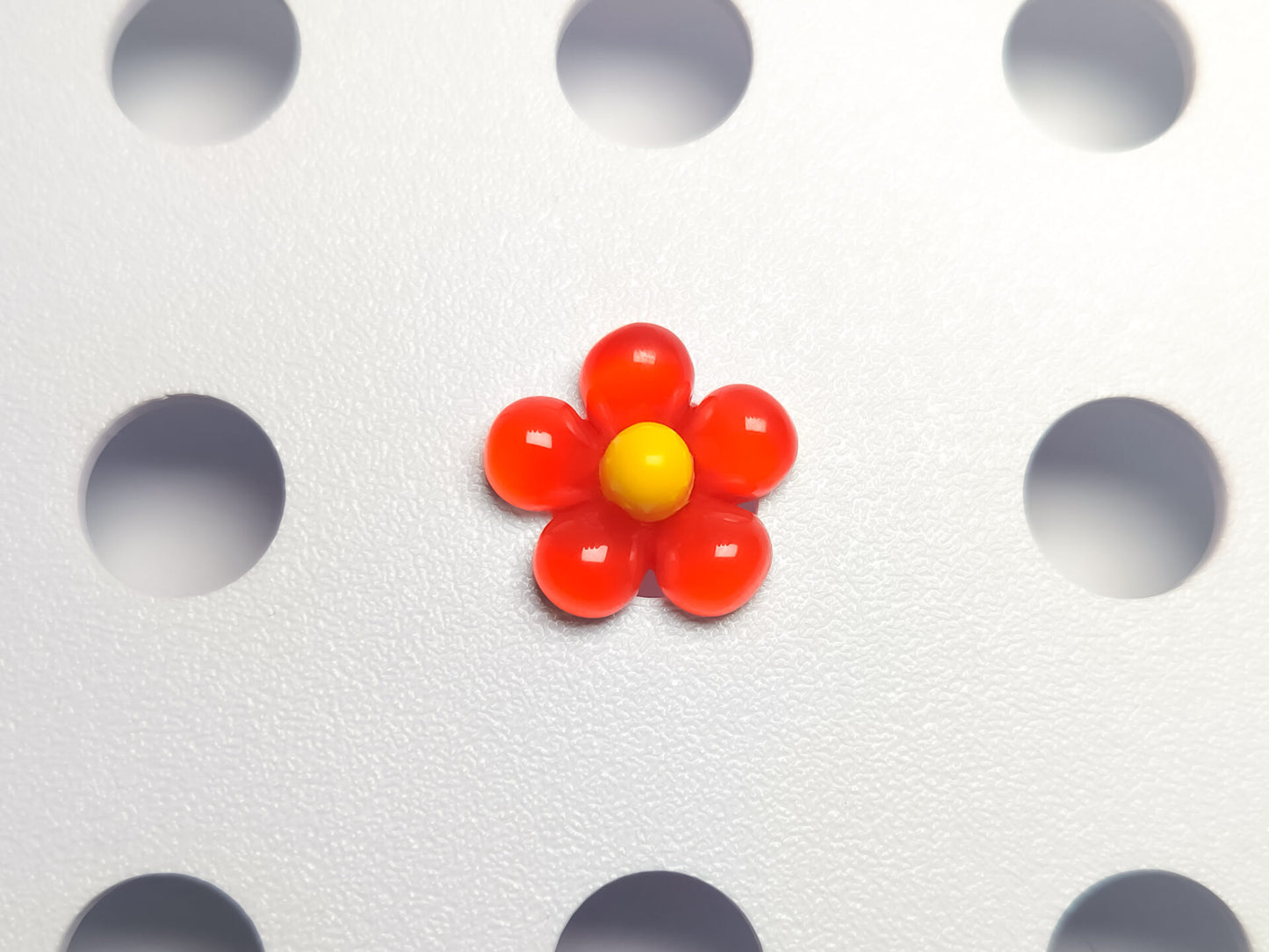 Cosmos Flower Jelly Clog Charms