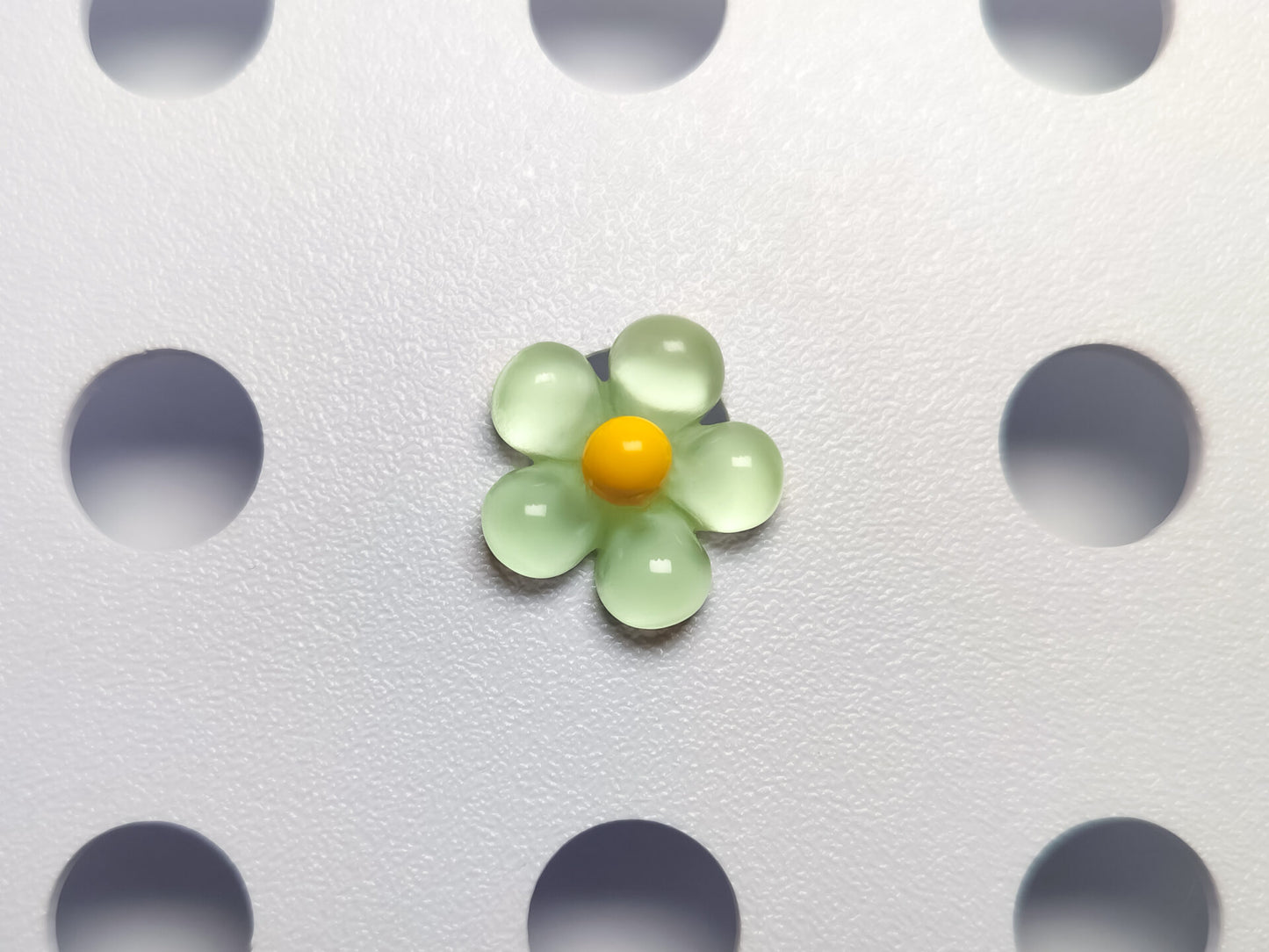Cosmos Flower Jelly Clog Charms