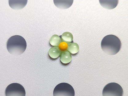 Cosmos Flower Jelly Clog Charms