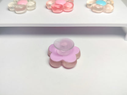 Pastel Jelly Flower Clog Charms