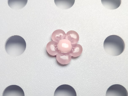 Pastel Jelly Flower Clog Charms
