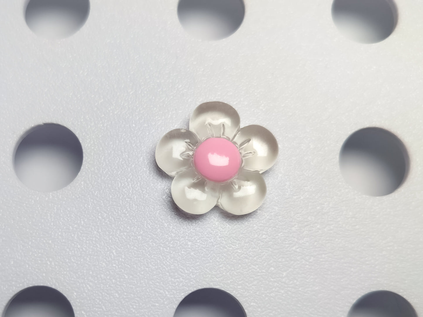 Pastel Jelly Flower Clog Charms
